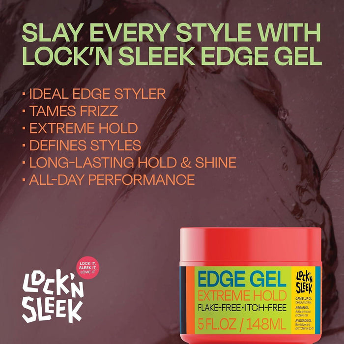Lock'N Sleek Edge Gel 5oz