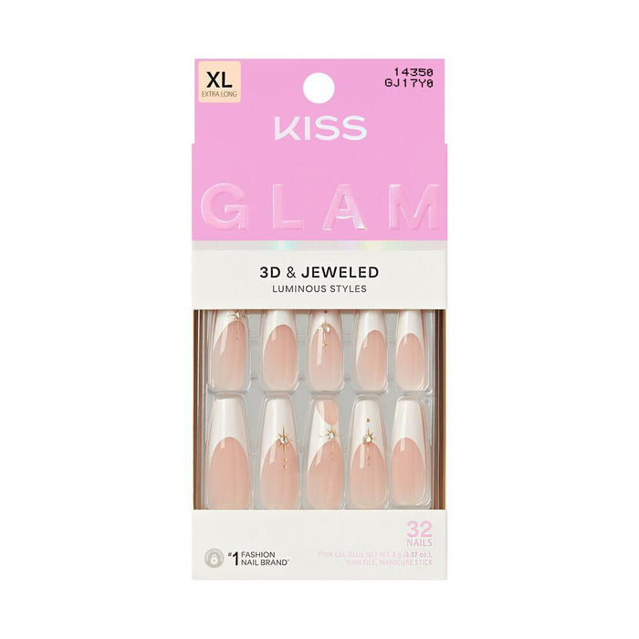 KISS Glam Jeweled Nails - Fashion Craze