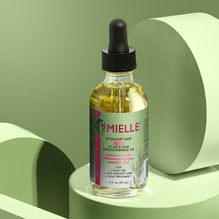 Mielle Rosemary Mint Light Scalp & Hair Strengthening Oil 2oz