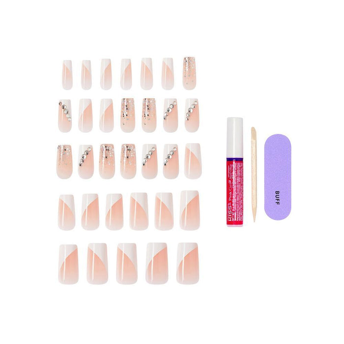 KISS Glam Jeweled Nails - Cray Cray