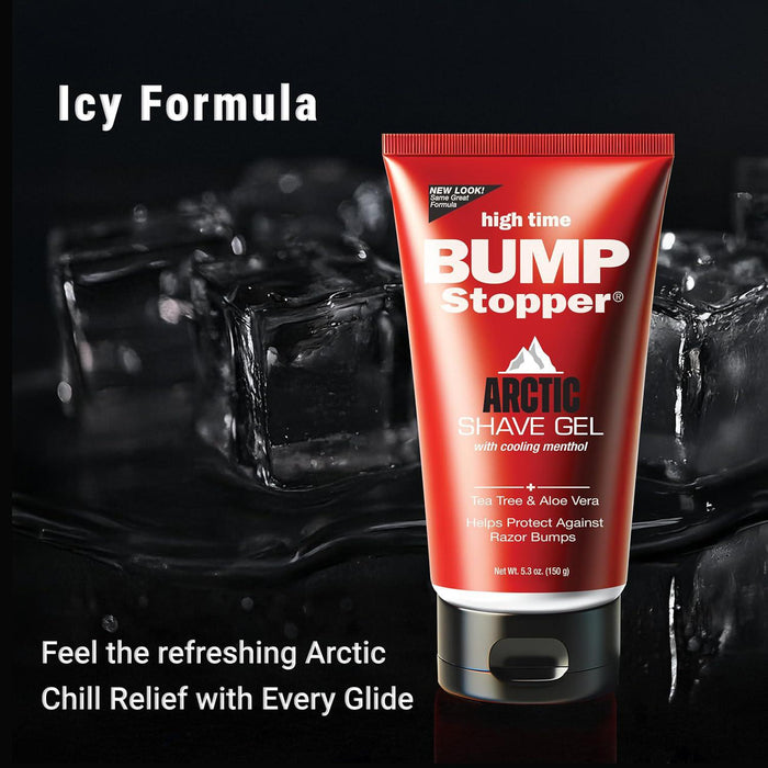 High Time Bump Stopper Arctic Shaving Gel 5.3oz