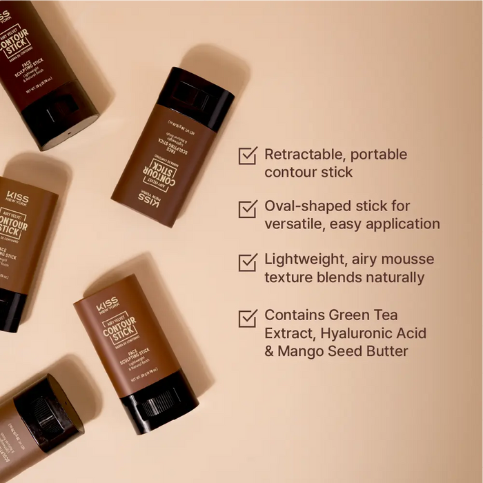 KISS New York Airy Velvet Contour Stick