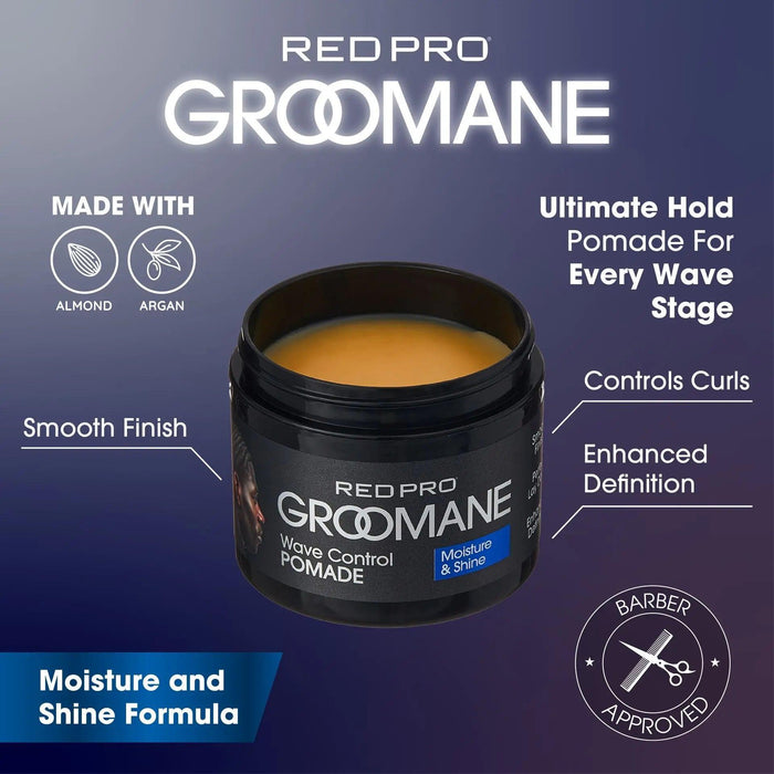 RED PRO Groomane Wave Control Pomade 3oz