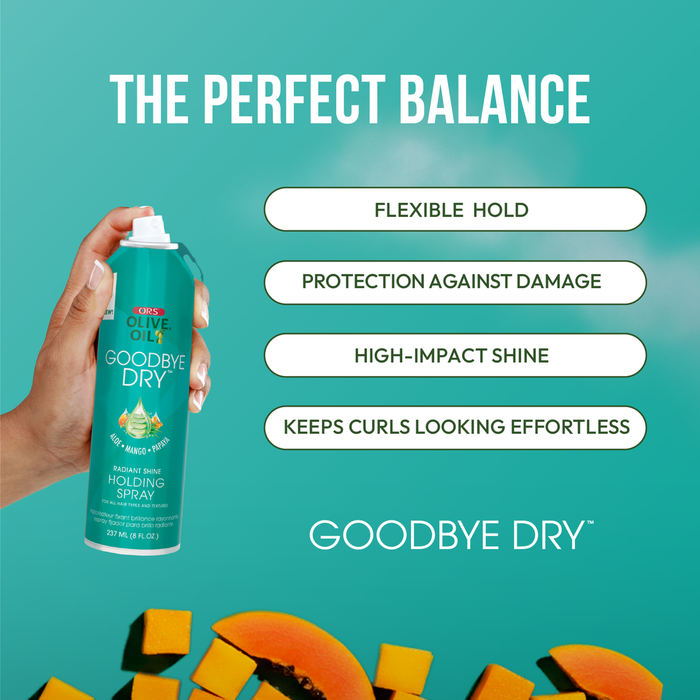 ORS Olive Oil Goodbye Dry Radiant Shine Holding Spray 8oz