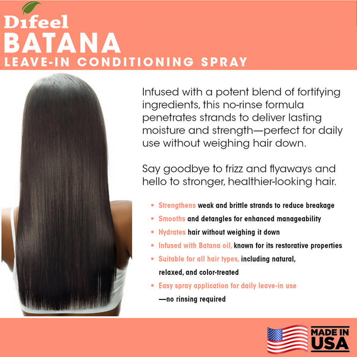 Difeel Batana Leave-In Conditioning Spray 6oz