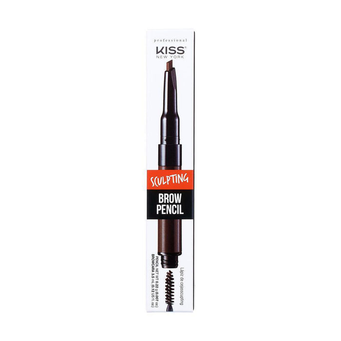 KISS New York Top Brow Sculpting Pencil - Chocolate
