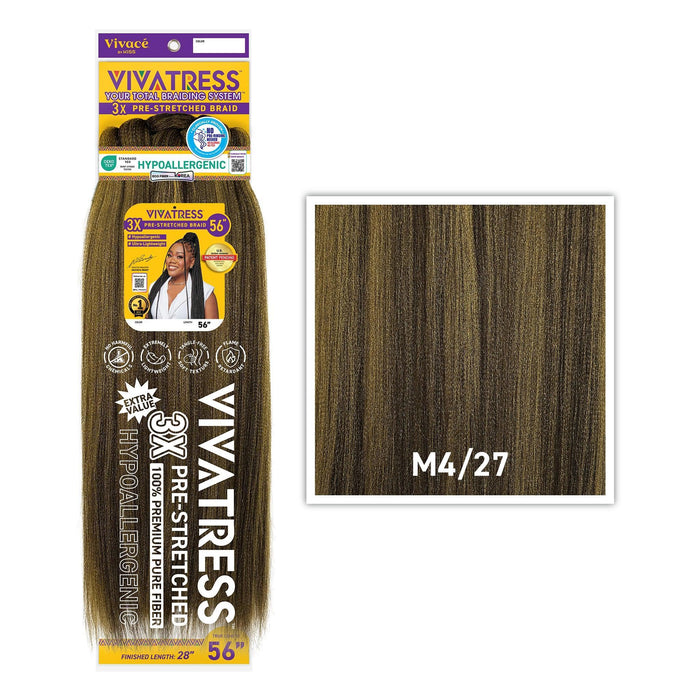 Vivace 3x Vivatress Pre-Stretched Braiding Hair 46"