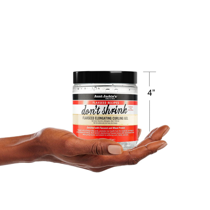 Aunt Jackie's Flaxseed Don't Shrink Curling Gel 15oz