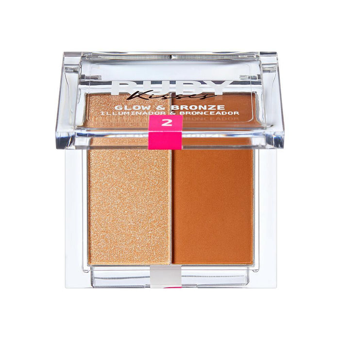 Ruby Kisses Glow and Bronze Highlighter Bronzer Duo