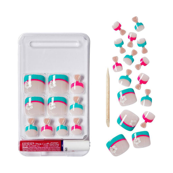 Gold Finger Trendy Wider Fit Toenails - Entertain