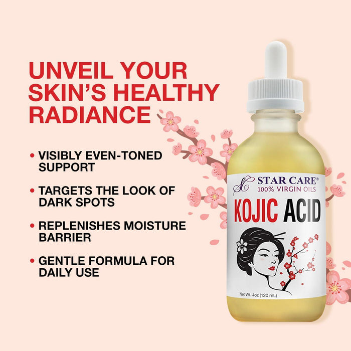 Star Care 100% Virgin Oils 4oz - Kojic Acid