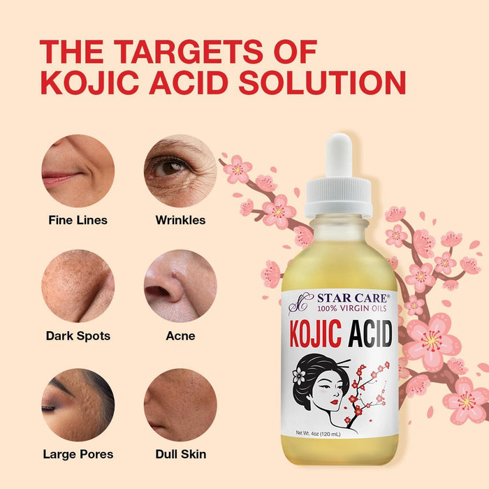 Star Care 100% Virgin Oils 4oz - Kojic Acid