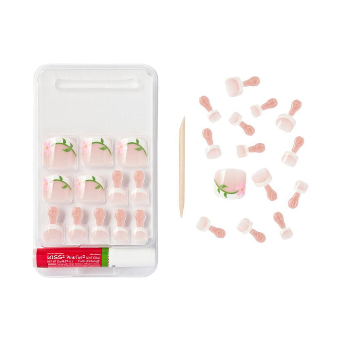 Gold Finger Trendy Toenails - The Vibe