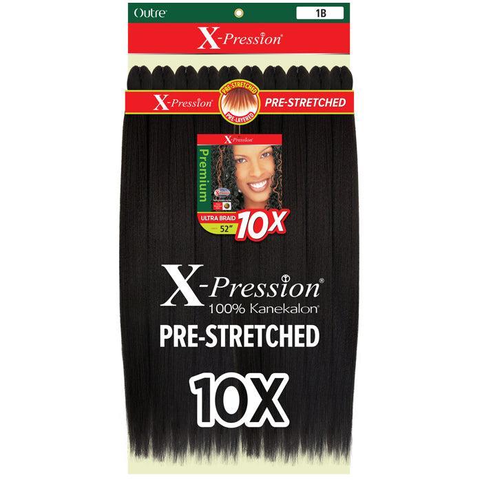 Outre 10X X-Pression Pre-Stretched Braiding Hair 52"