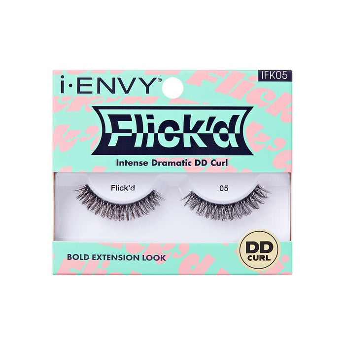 i-Envy by KISS 3D Flick'd Lashes - DD Curl #05