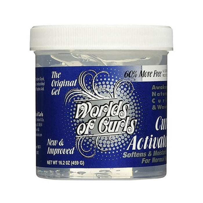 Worlds of Curls Gel Activator 16oz - Normal