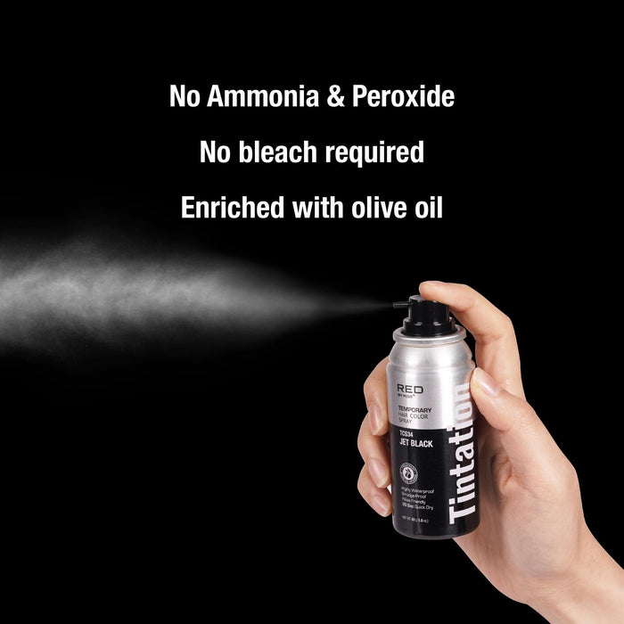 RED by Kiss Tintation Color Spray Mini - Jet Black