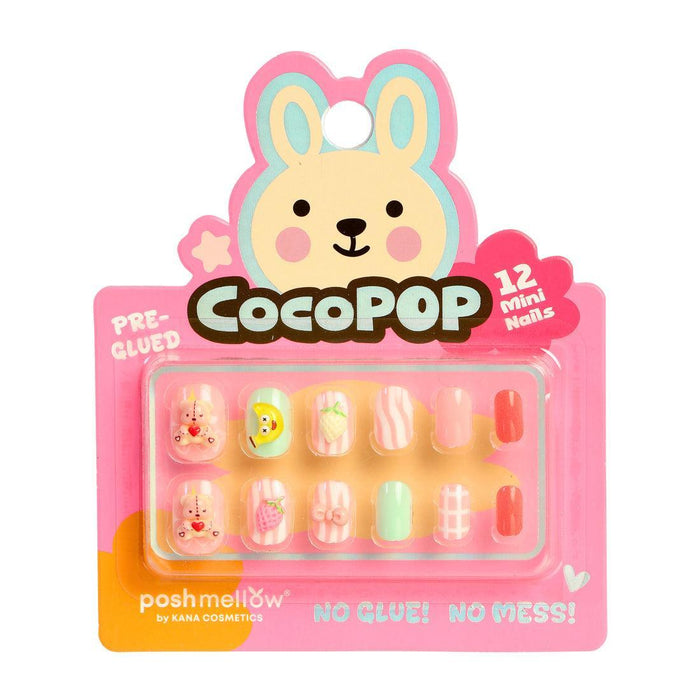 Poshmellow CocoPop Mini Pre-Glued Kid's Nails