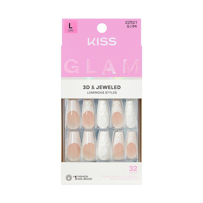 KISS Glam Jeweled Nails - Breath of Harmony