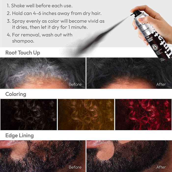 Tintation Color Spray 2.82oz - Darkest Brown