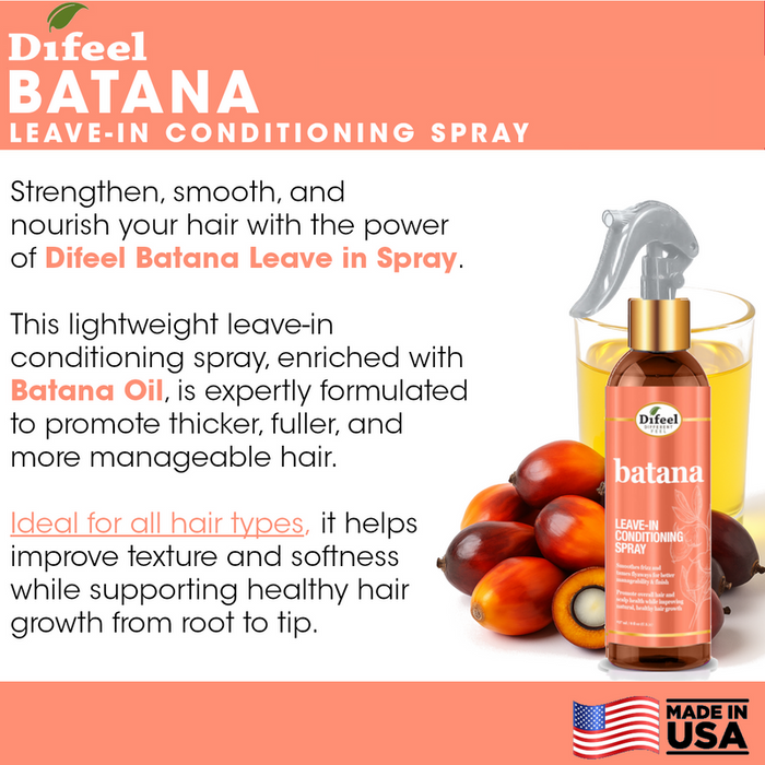 Difeel Batana Leave-In Conditioning Spray 6oz