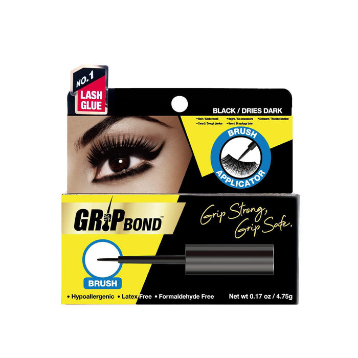 EBIN New York Grip Bond Eyelash Adhesive 0.17oz - Brush Type Black