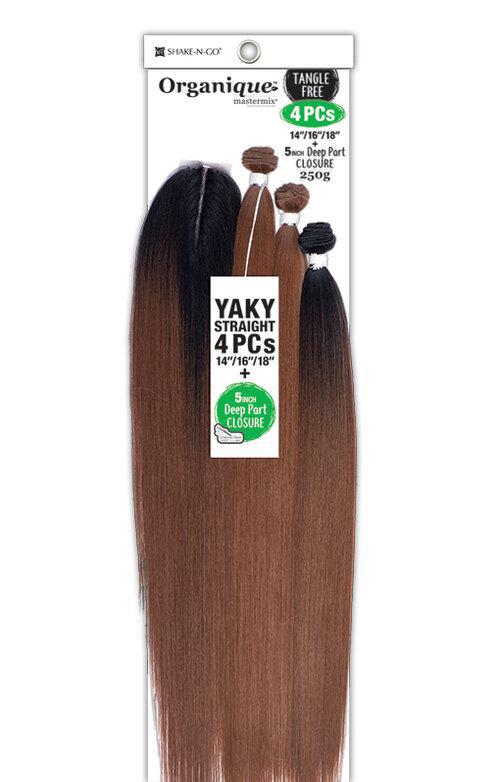 Shake N Go Organique Yaky Straight 4pcs 14