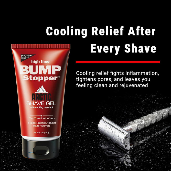 High Time Bump Stopper Arctic Shaving Gel 5.3oz