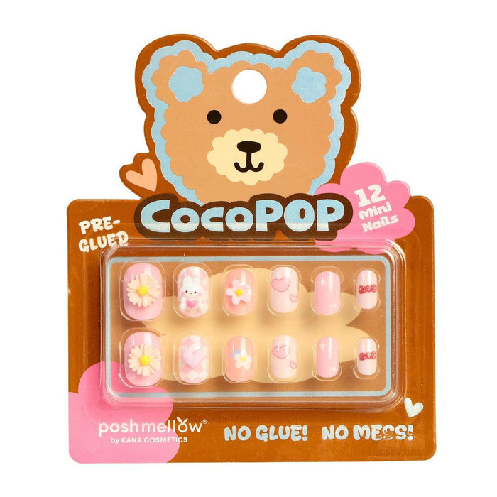 Poshmellow CocoPop Mini Pre-Glued Kid's Nails