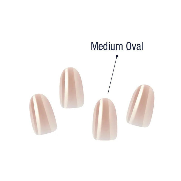 KISS Gel Fantasy Allure Glue On Nails - Stunned
