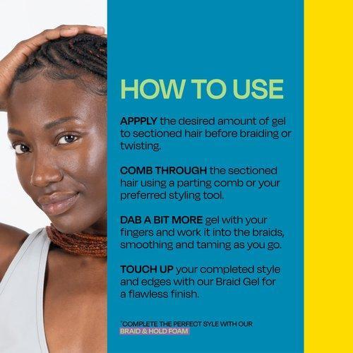 Lock'N Sleek Braid Gel 5oz