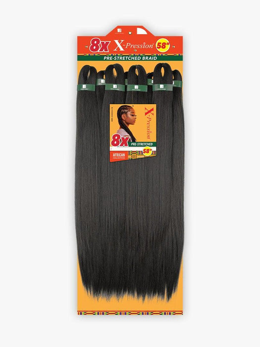 Sensationnel 8x X-Pression Pre-Stretched Braid 58"
