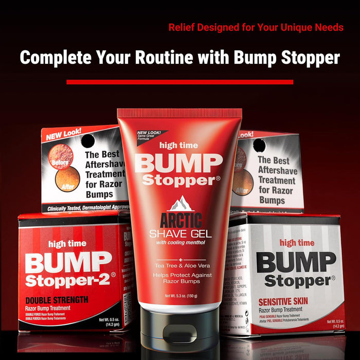 High Time Bump Stopper Arctic Shaving Gel 5.3oz