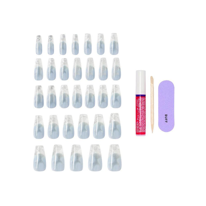KISS Glam Jeweled Nails - Seraphic