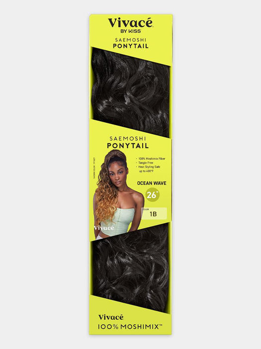 Vivace by KISS Saemoshi Ponytail - Ocean Wave 26"