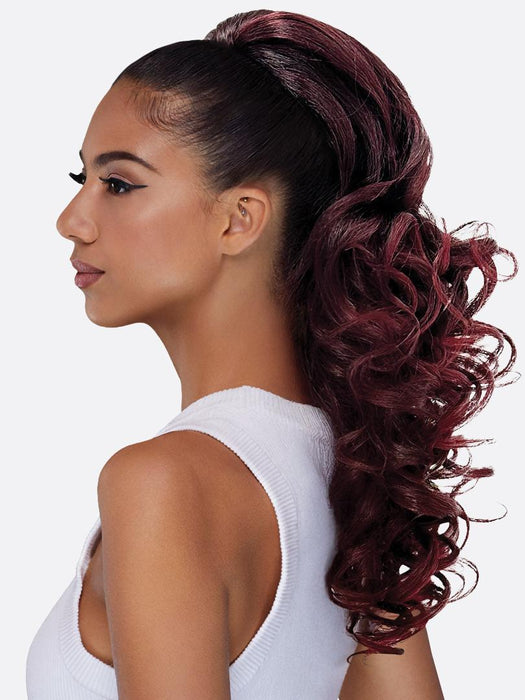 Vivace by KISS Saemoshi Ponytail - Roller Curl 18"