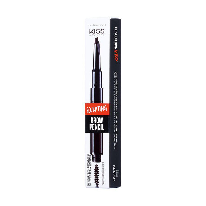 KISS New York Top Brow Sculpting Pencil - Granite