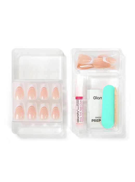 Absolute New York Glamify Iconic French Press On Nails - Medium Coffin