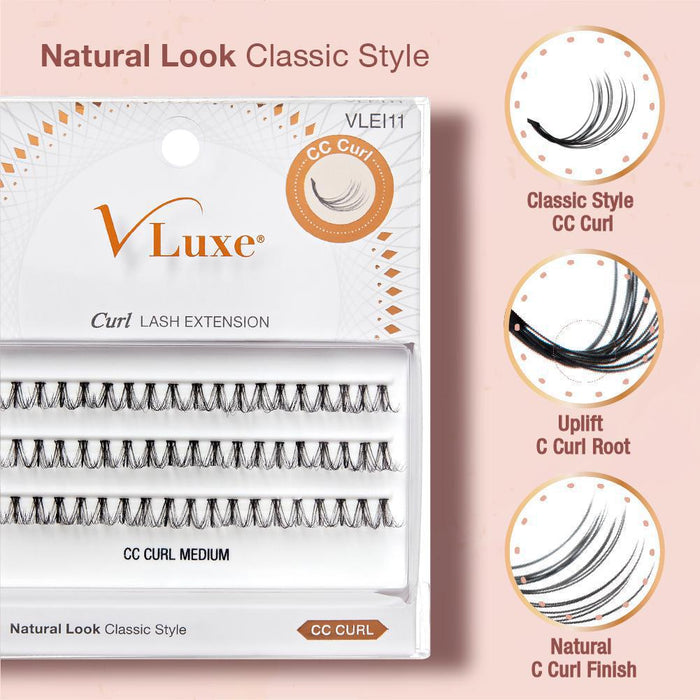 V-Luxe by i-ENVY CC and DD Curl Faux Mink Lash Clusters
