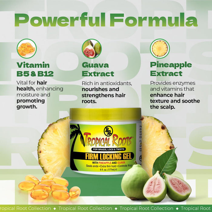BB Tropical Roots Firm Locking Gel 6oz