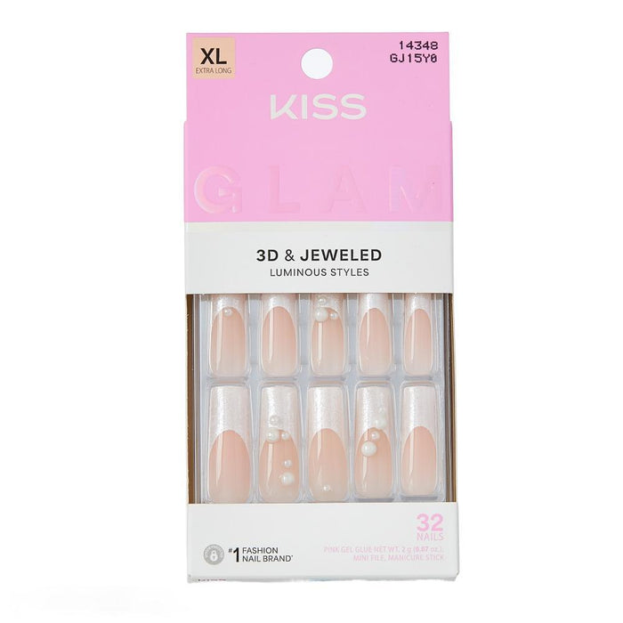 KISS Glam Jeweled Nails - I Want Attention
