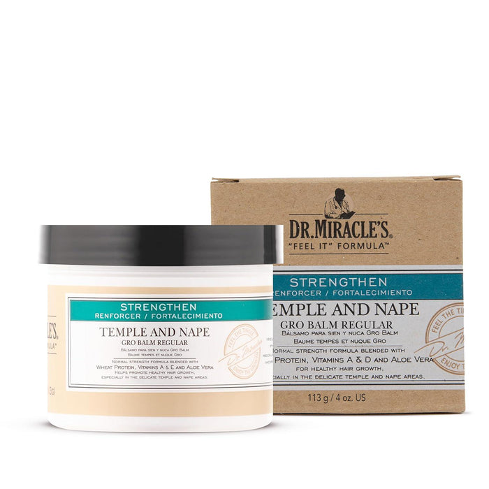 Dr. Miracle Temple and Nape Gro Balm 4oz - Regular