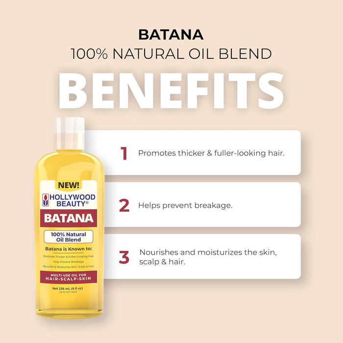 Hollywood Beauty Batana Oil 8oz