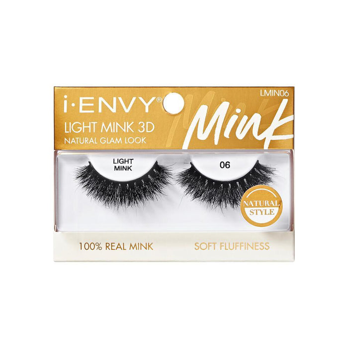 i-ENVY by KISS Light Mink Collection Strip Lashes