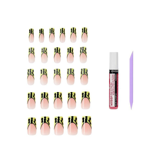 Gold Finger Design French Drops - Redamancy