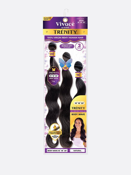 Vivace by KISS 100% Virgin Remy Human Hair Trenity Multi Body Wave