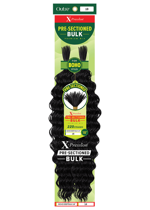 Outre X-Pression Pre-Sectioned Boho Deep Bulk 18"