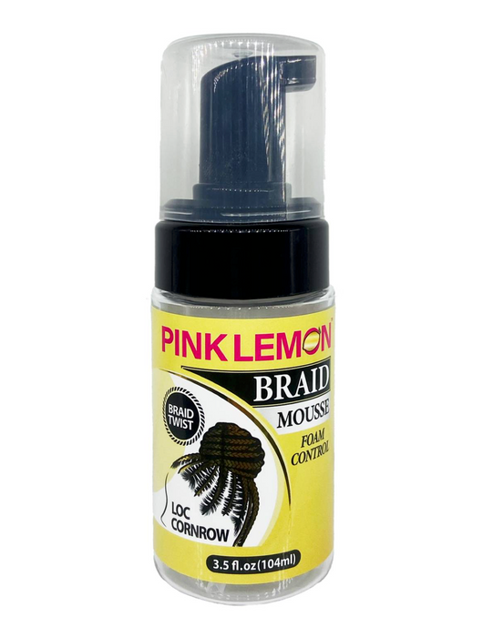 Pink Lemon Braid Mousse 3.5oz