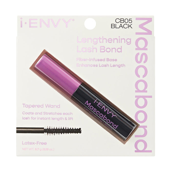 i-ENVY Lengthening Mascabond Lash Bond and Mascara - Black