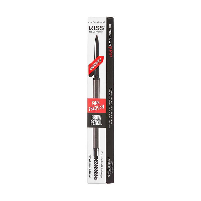 KISS New York Top Brow Fine Precision Pencil - Dark Brown